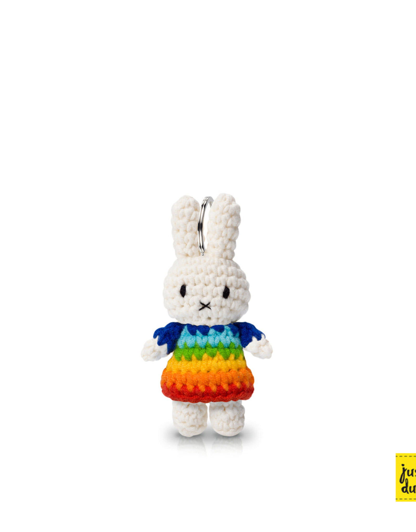 CMYK Technology Keychain Bag Charm - Rainbow Miffy