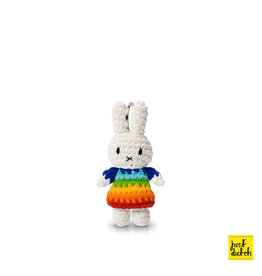 CMYK Technology Keychain Bag Charm - Rainbow Miffy