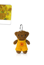 CMYK Technology Keychain Bag Charm - Boris Sunflower