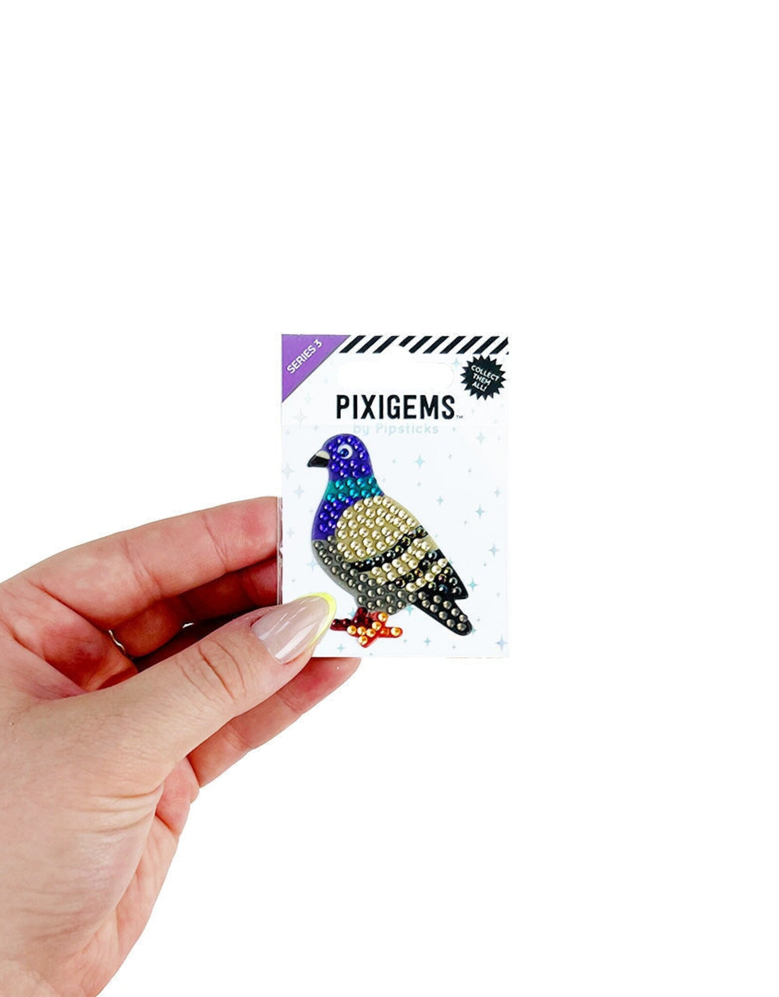 Pipsticks Pixigem Sticker -  Presley Pigeon