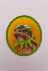 Diana Teeter Art Sticker - Toad in Cosplay