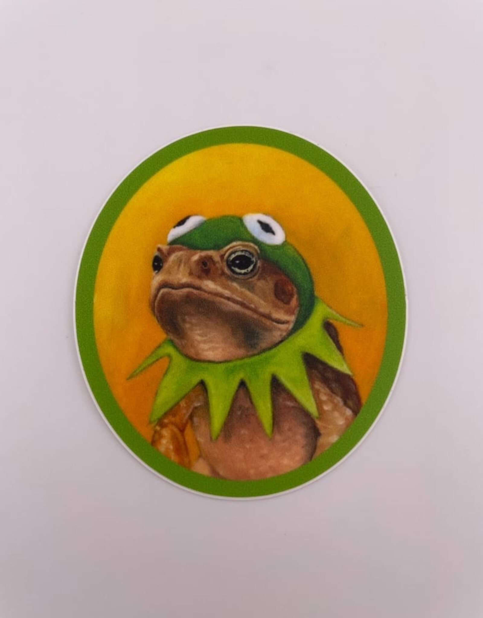 Diana Teeter Art Sticker - Toad in Cosplay