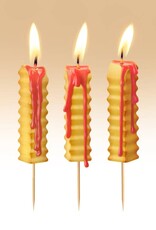 Fred and Friends Birthday Candles - Hot and Crispy