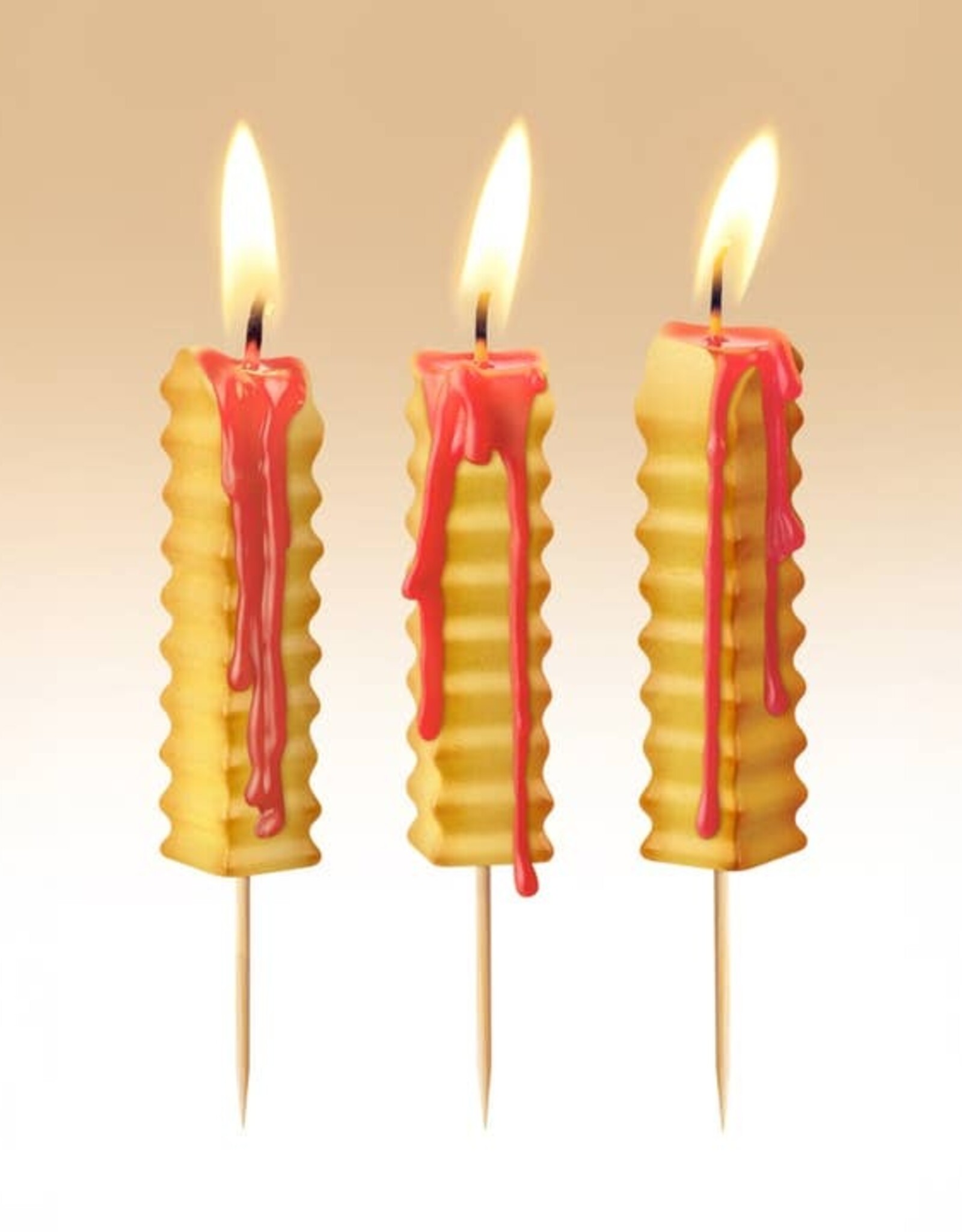 Fred and Friends Birthday Candles - Hot and Crispy