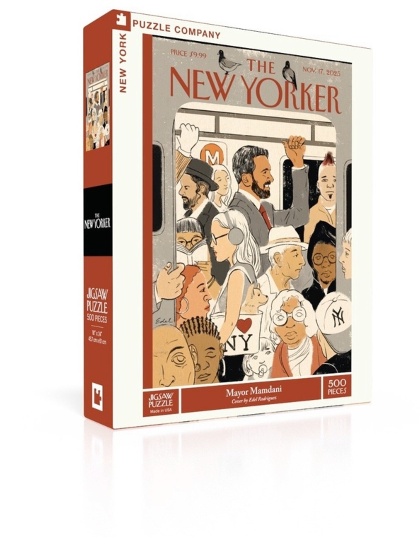 New York Puzzle Company Puzzle - Mayor Mamdani (500pc)