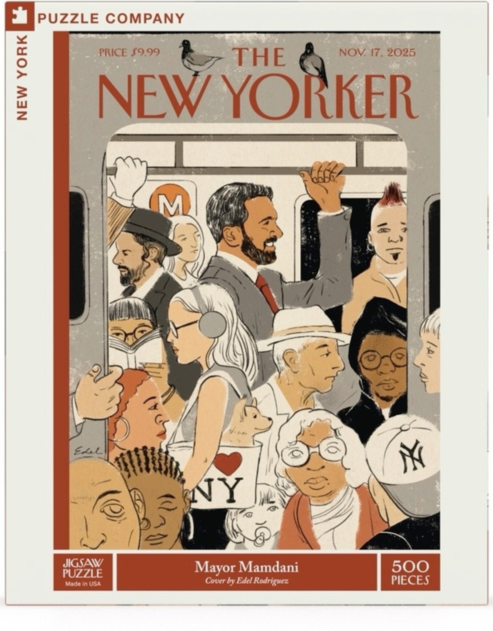 New York Puzzle Company Puzzle - Mayor Mamdani (500pc)