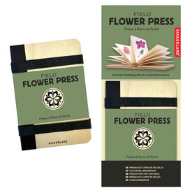 Kikkerland Flower Press - Field Notebook
