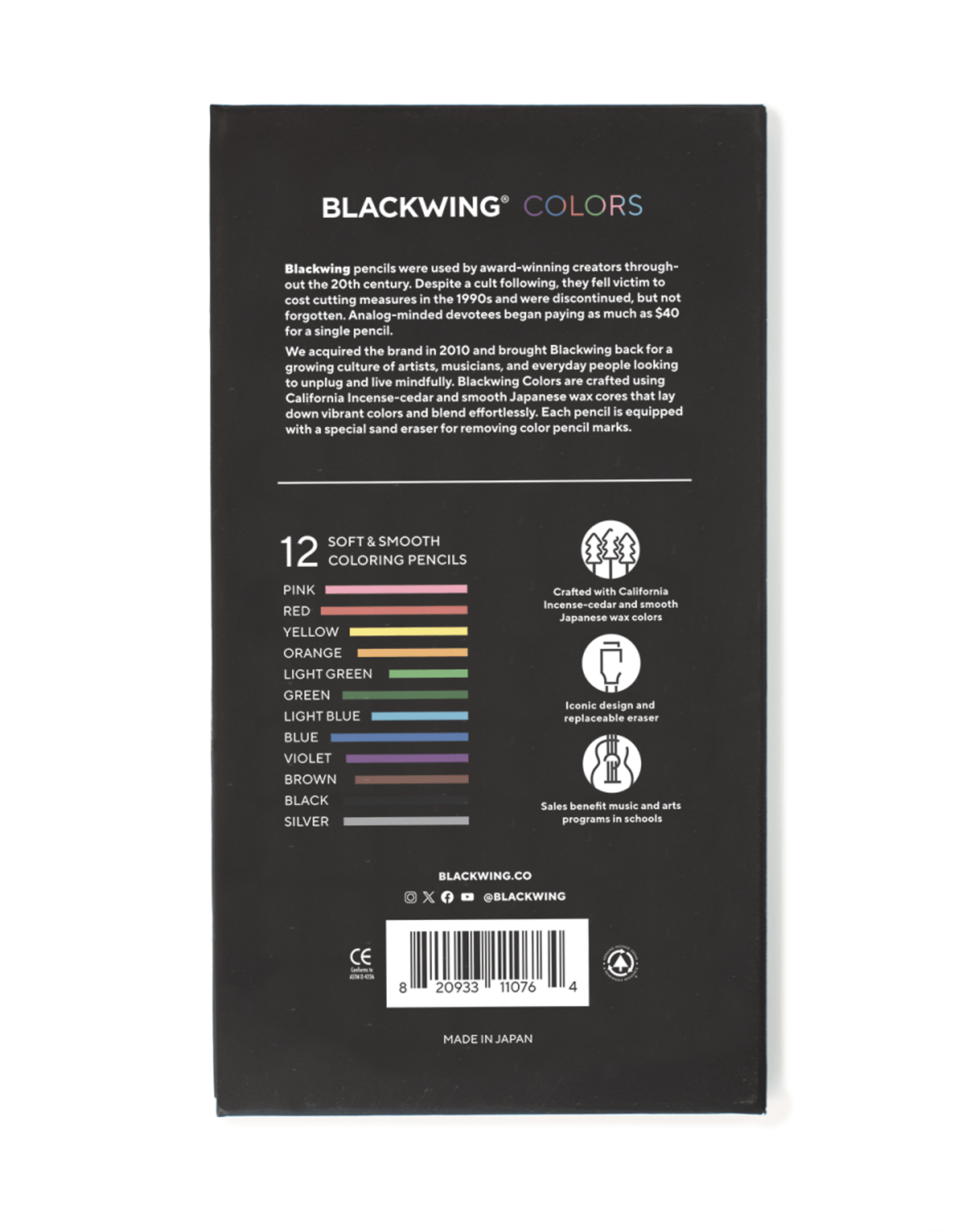 Blackwing Blackwing Color Pencil Set