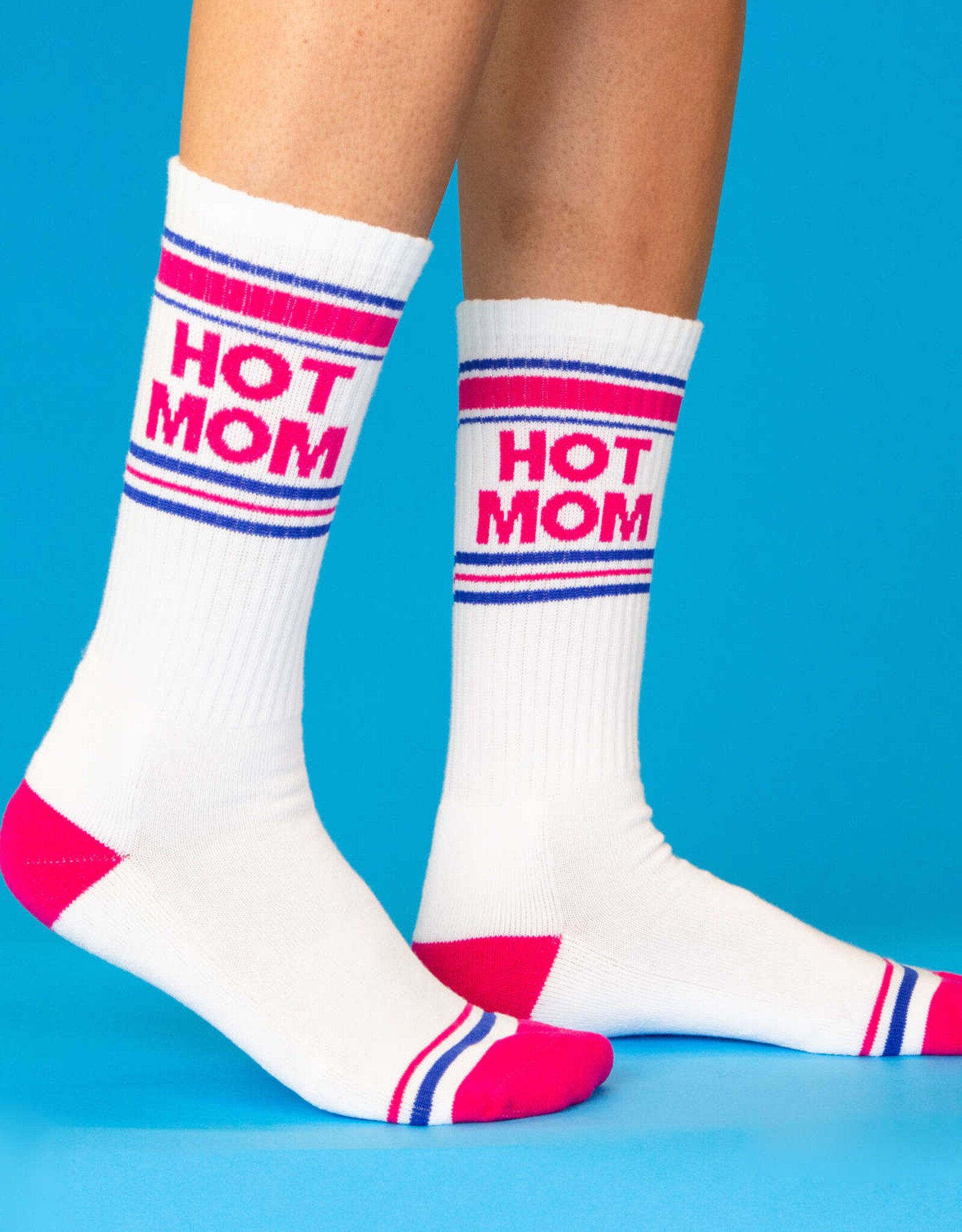 Gumball Poodle Socks - Athletic: Hot Mom