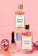 Chez Gagné Glass Bottle Matches - Feminine Rage