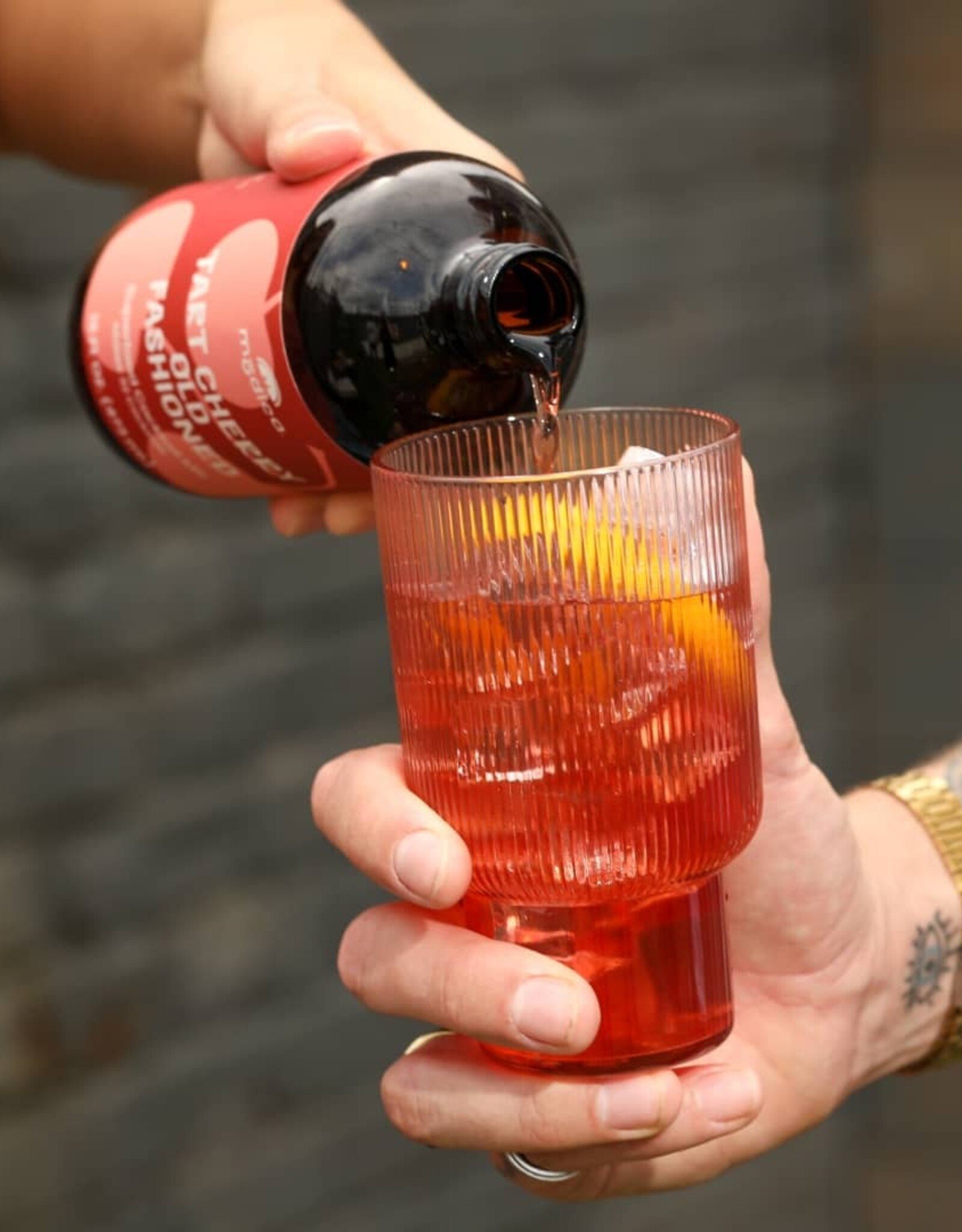 Modica Cocktail & Mocktail Mixer - Spiced Cherry Old Fashioned