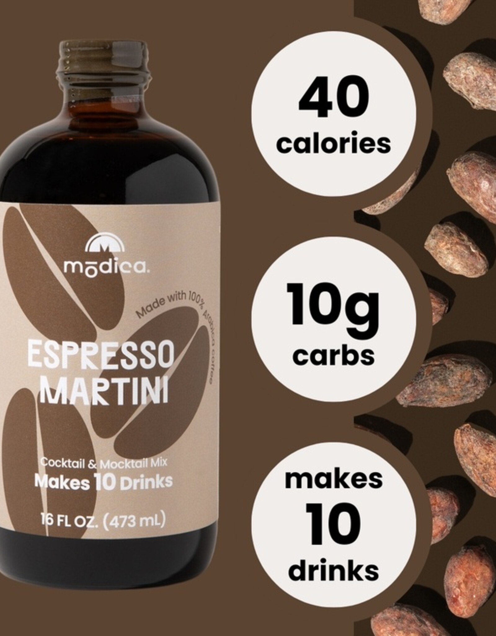 Modica Cocktail & Mocktail Mixer - Espresso Martini