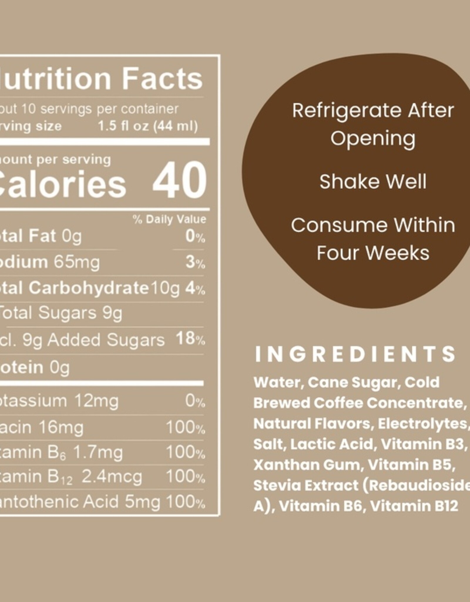 Modica Cocktail & Mocktail Mixer - Espresso Martini