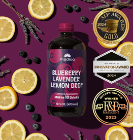 Modica Cocktail & Mocktail Mixer - Blueberry Lavender Lemon Drop