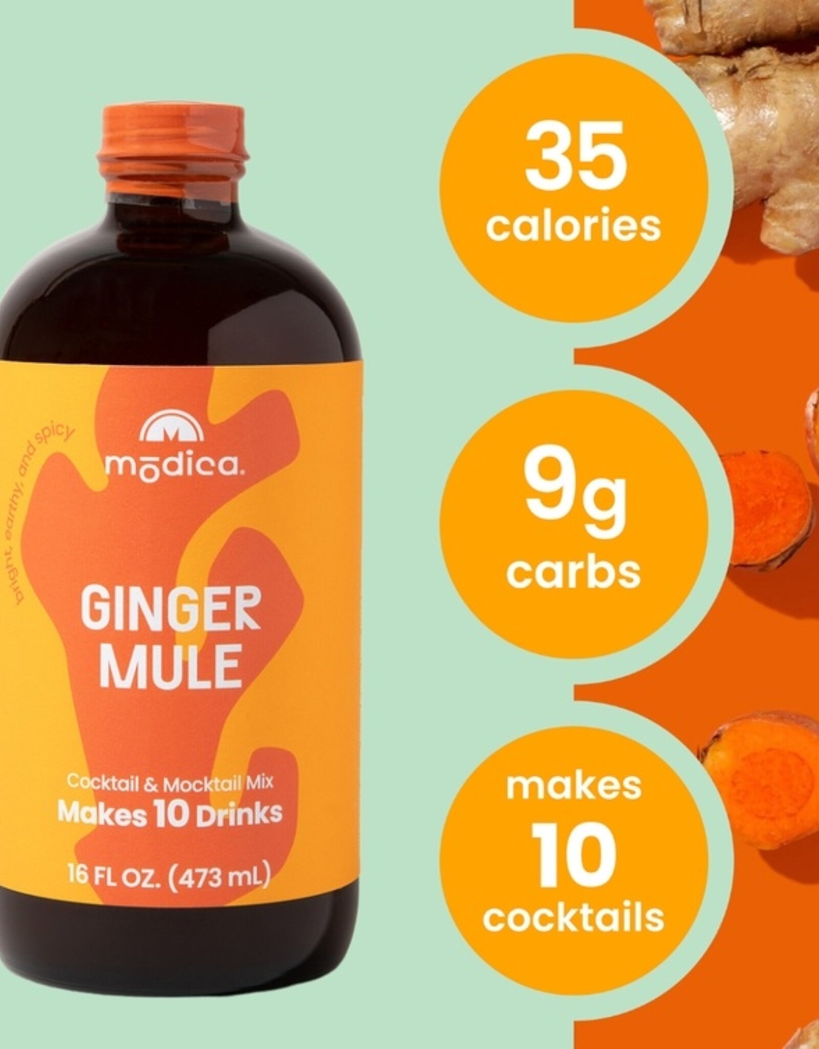 Modica Cocktail & Mocktail Mixer - Ginger Mule