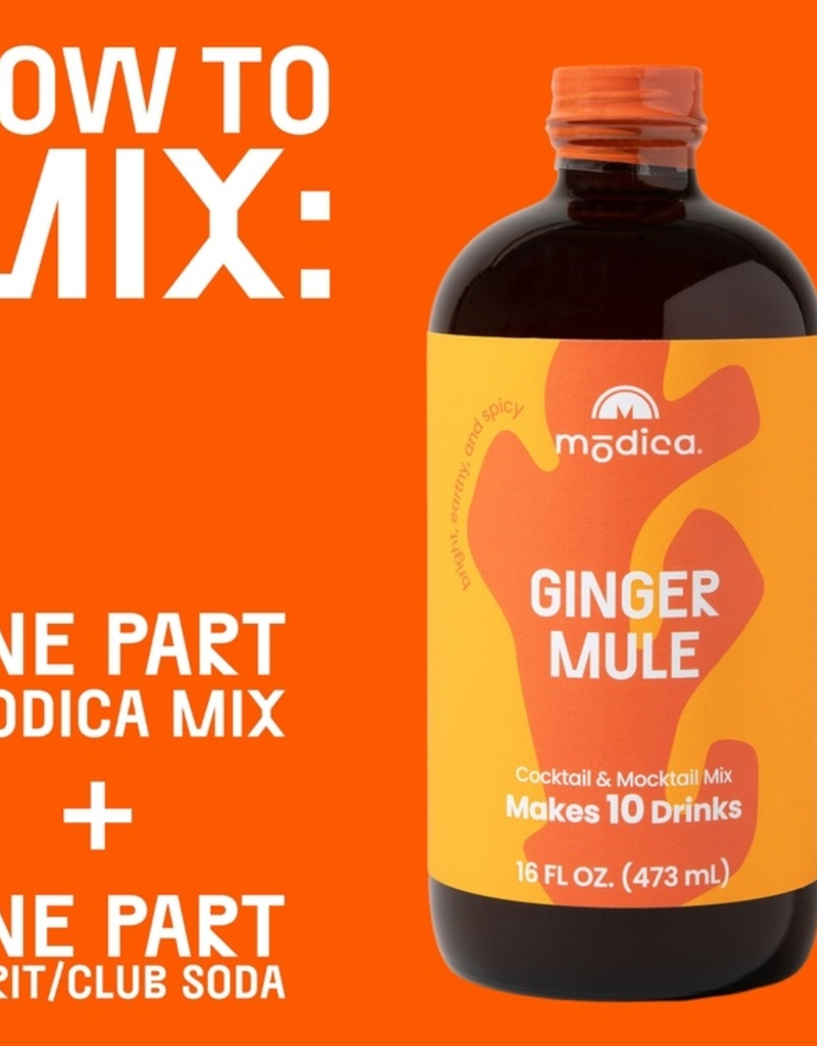 Modica Cocktail & Mocktail Mixer - Ginger Mule