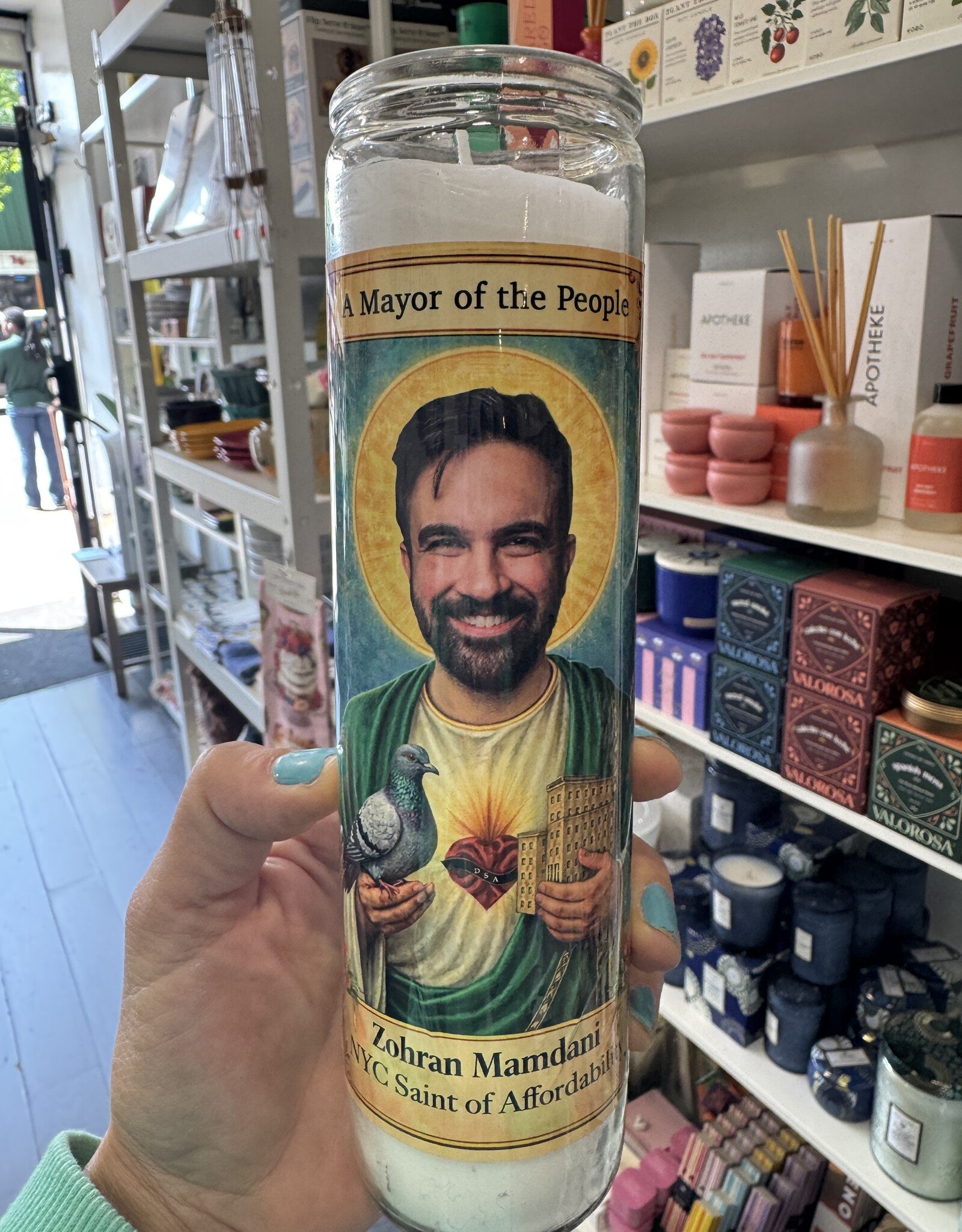 Awesome Brooklyn Prayer Candle - Saint Zohran Mamdani