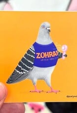 Caryn Cast Sticker - Jerry for Zohran Pigeon