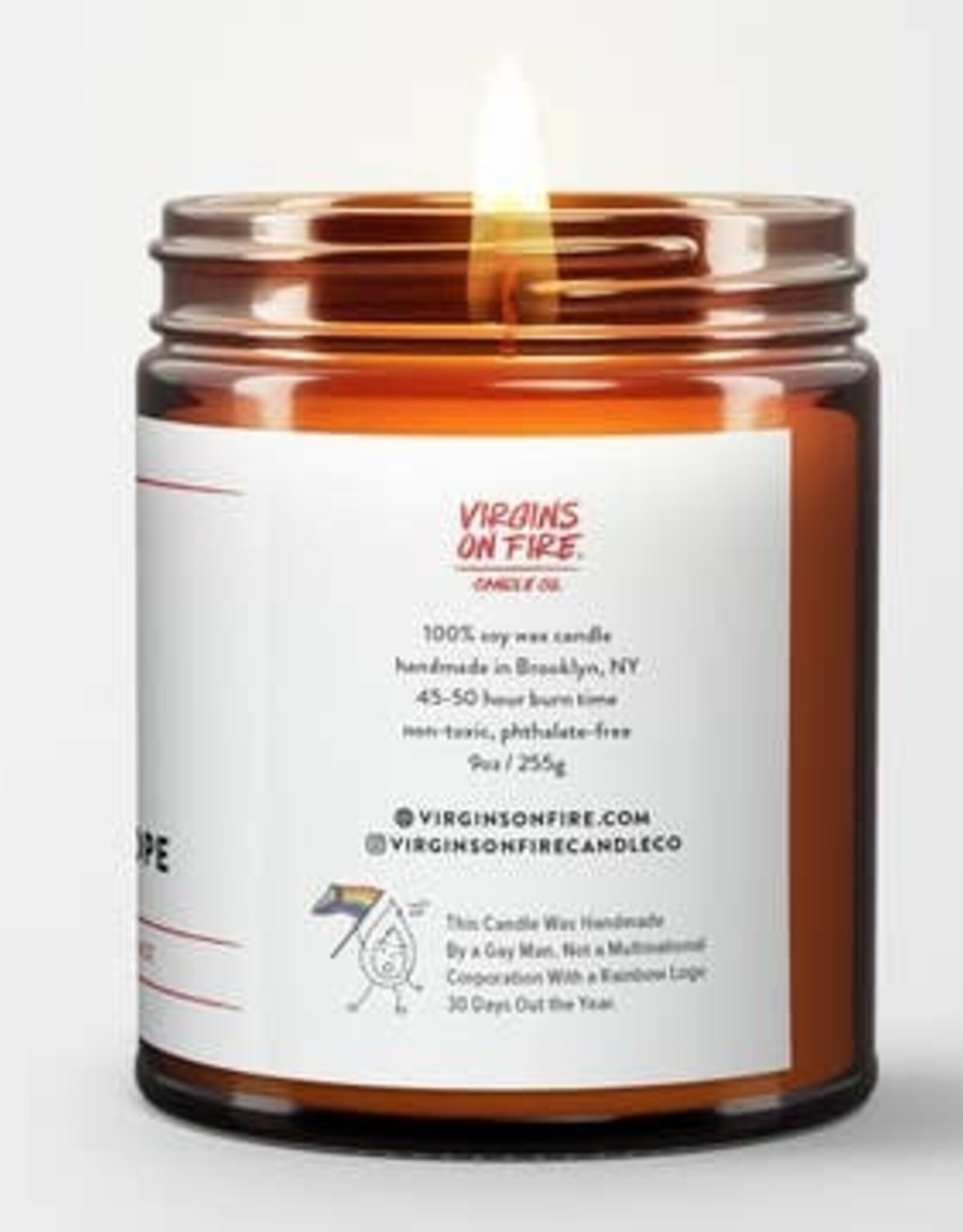 Virgins On Fire Candle Co. Candle - Park Slope