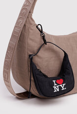 BAGGU Bag Charm - Mini Crescent Bag: I Love NY