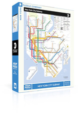 New York Puzzle Company Puzzle -  MTA Map (500 pc)