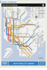 New York Puzzle Company Puzzle -  MTA Map (500 pc)