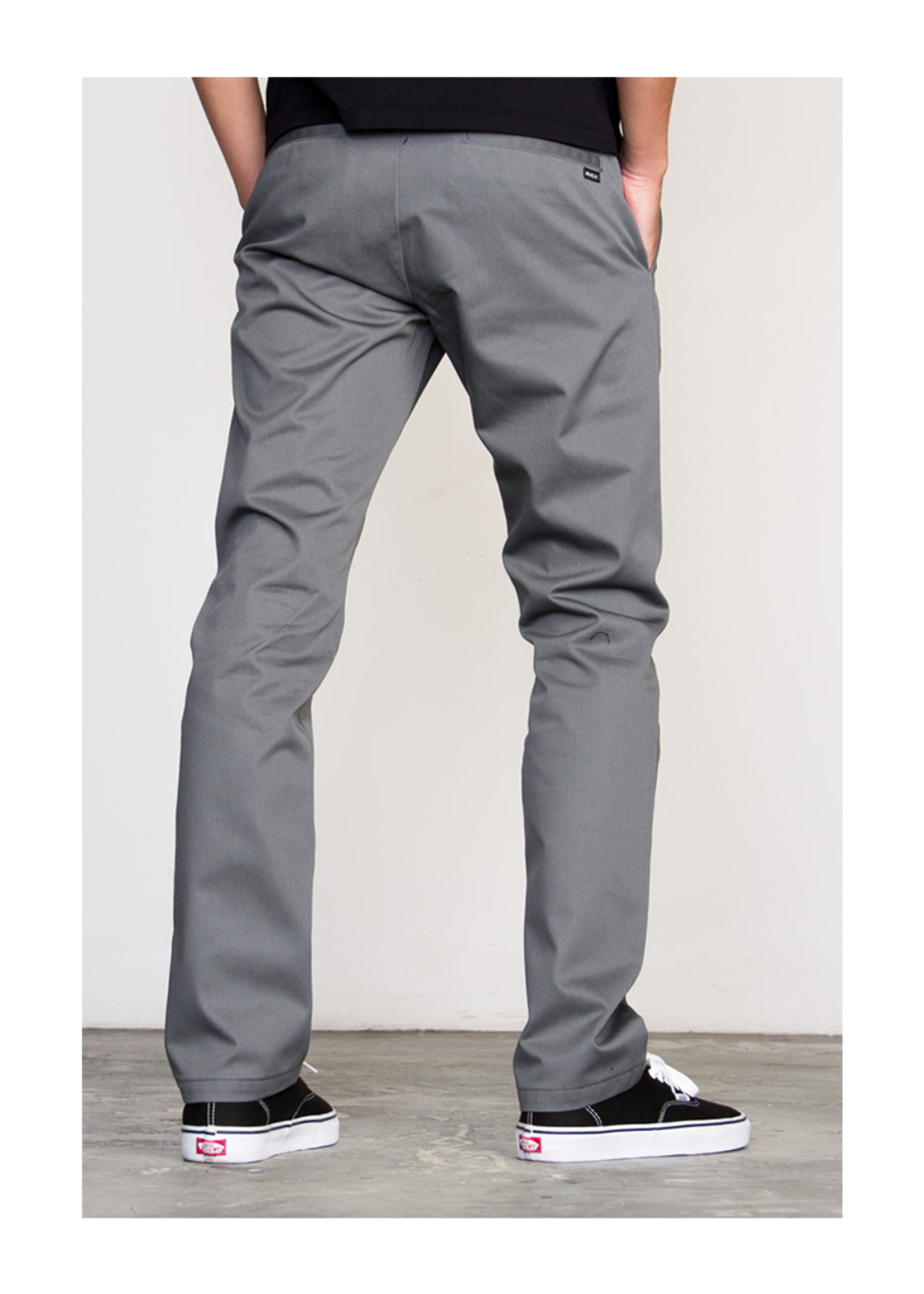 RVCA - Weekend Stretch Straight Pant - Woodland Camo – Town City