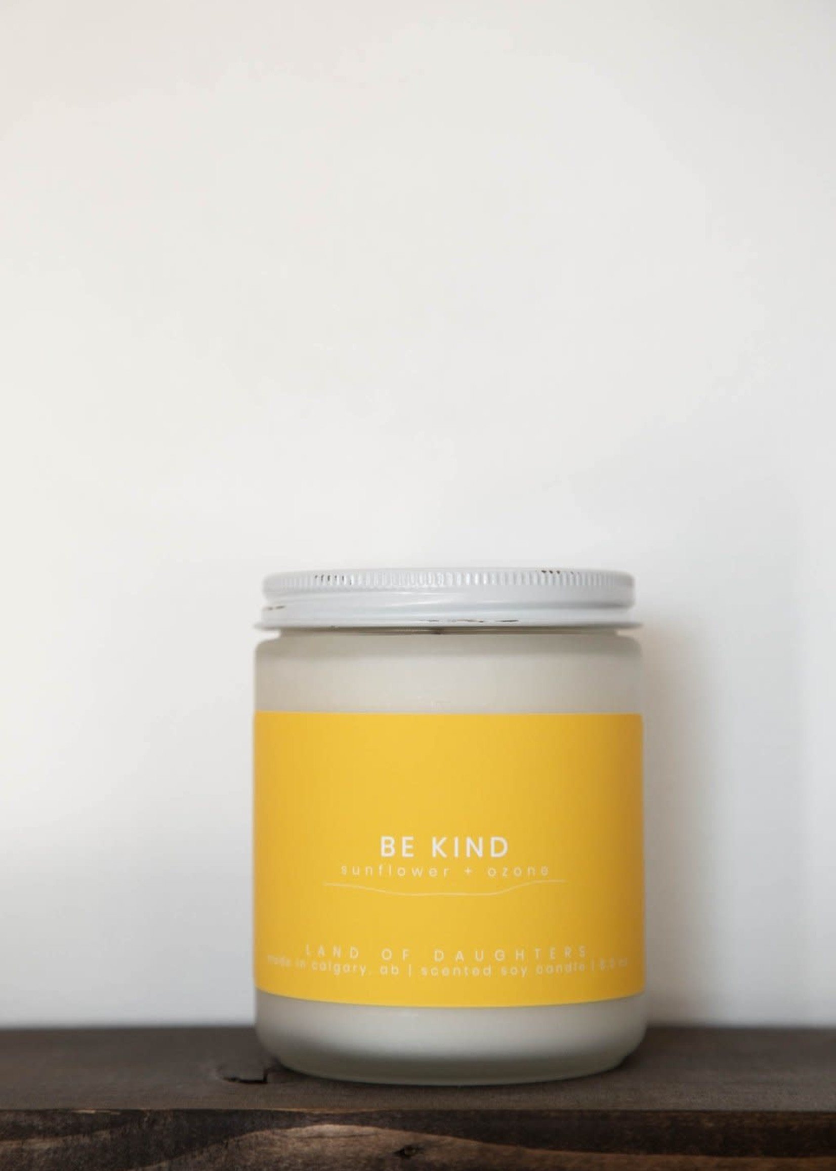 LAND of DAUGHTERS Be Kind CANDLE