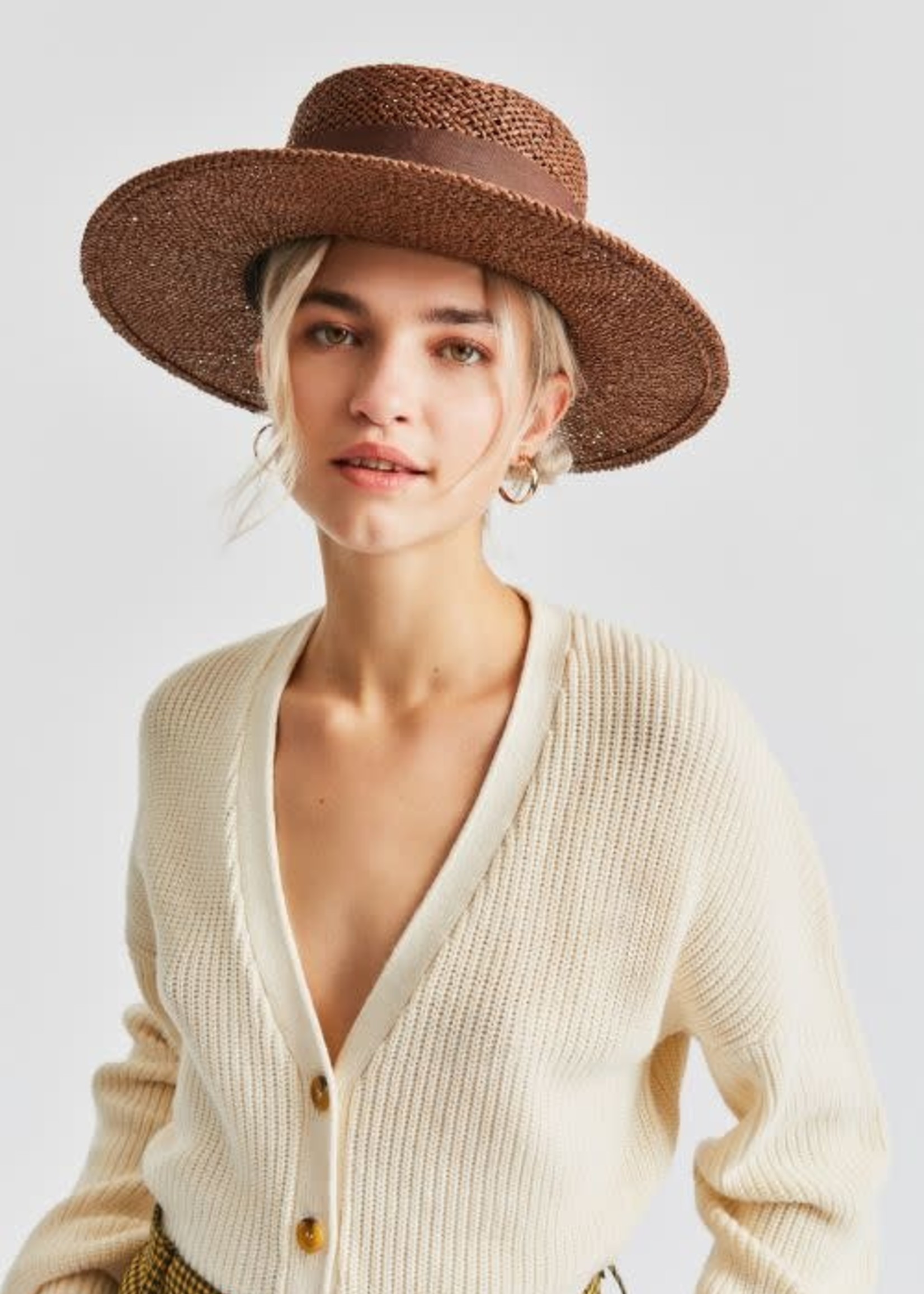 Dara Hat, TAN or BROWN - LeBLANC boutique