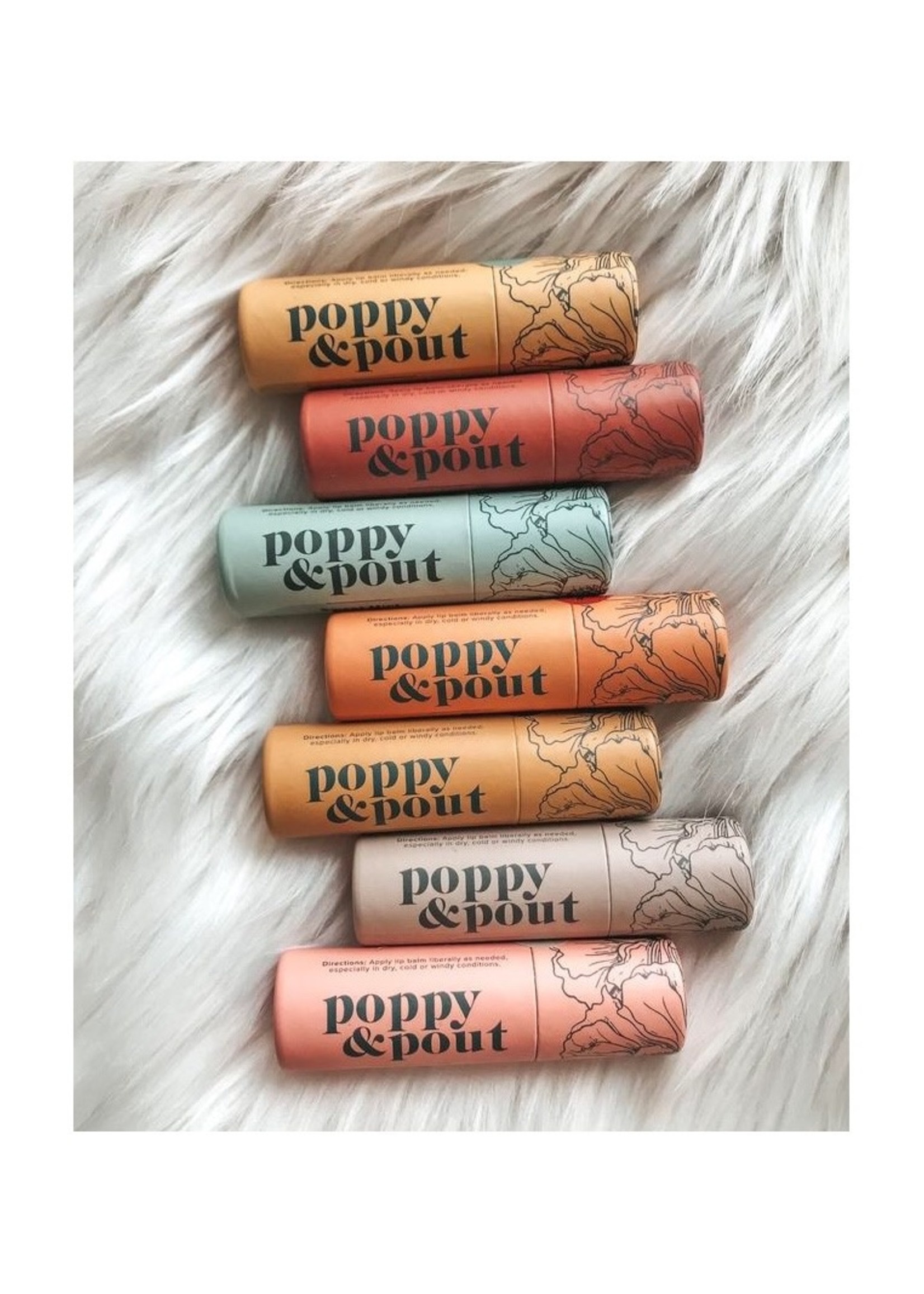 POPPY & POUT Cinnamint Lip Balm