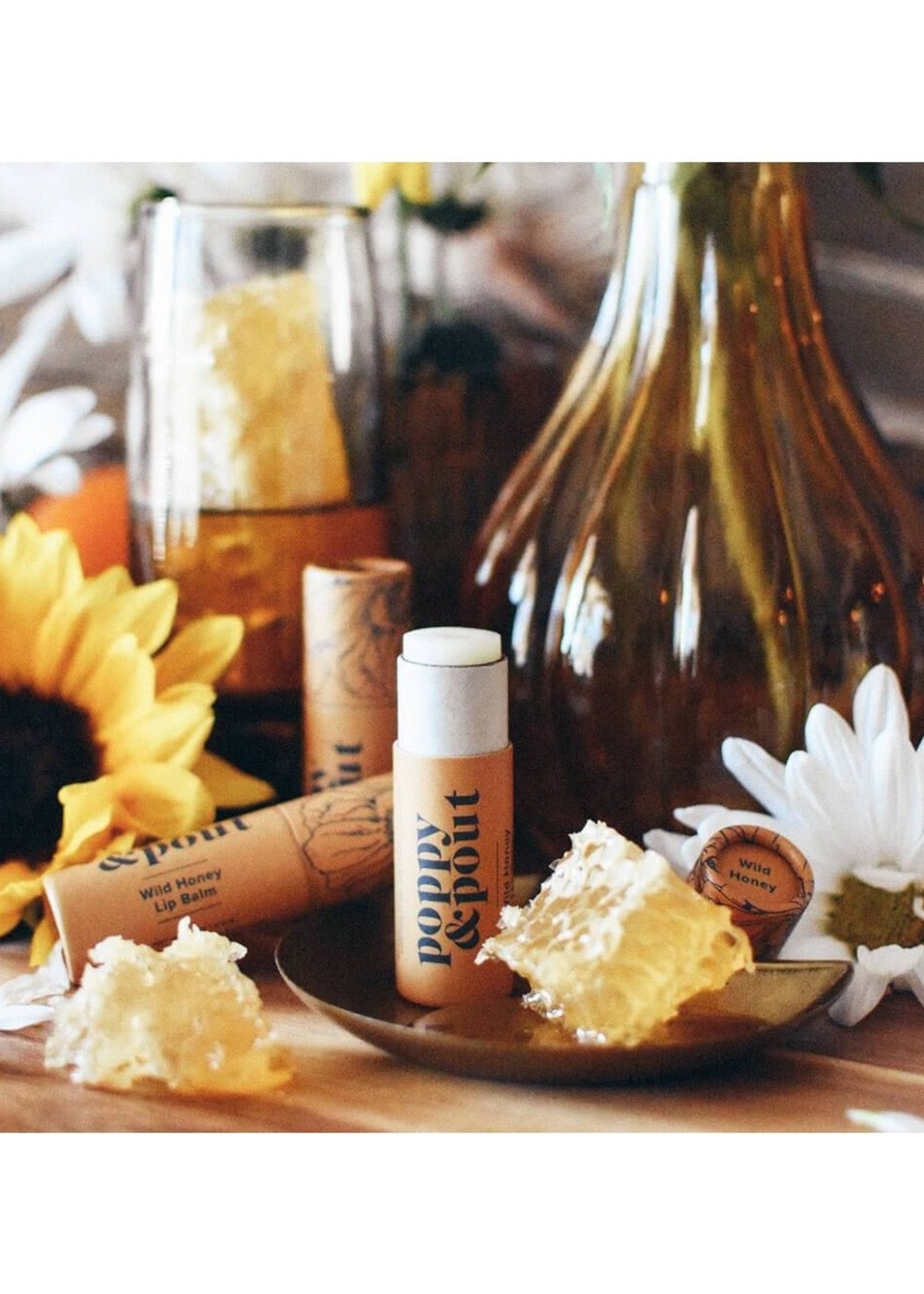 POPPY & POUT Wild Honey Lip Balm