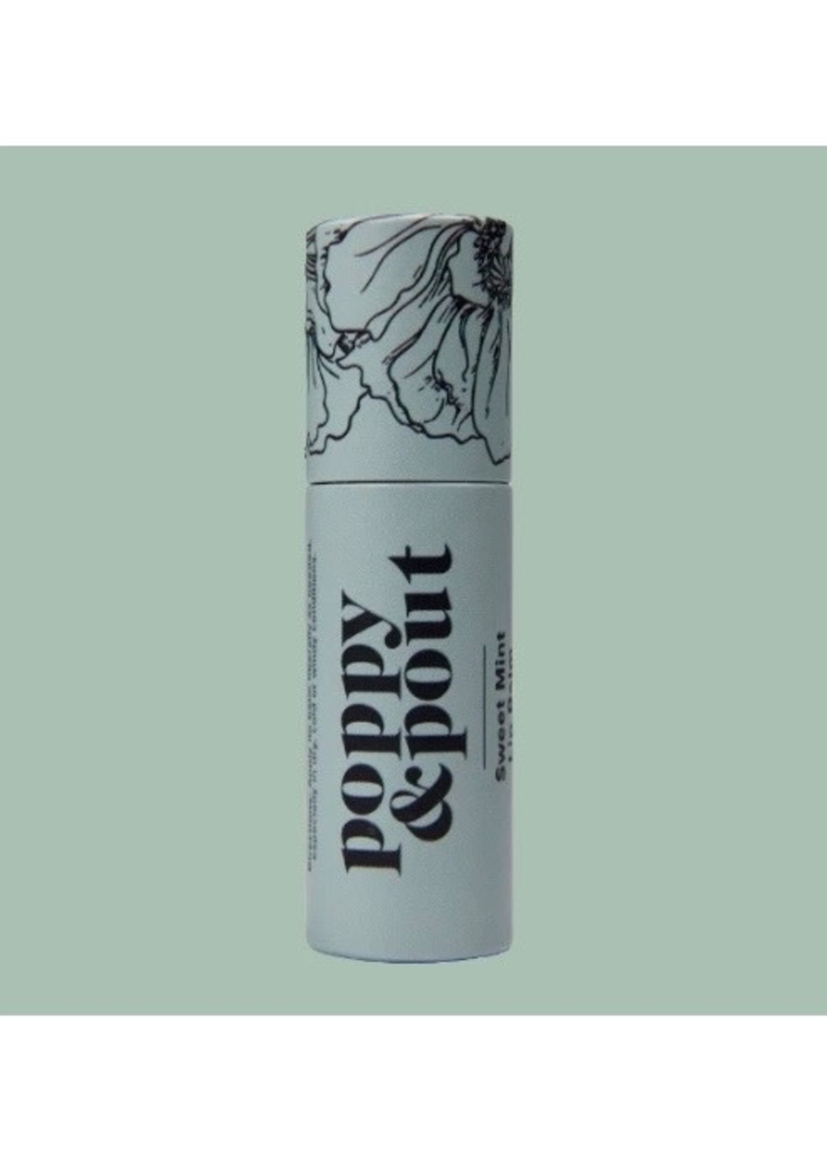POPPY & POUT Sweet Mint Lip Balm