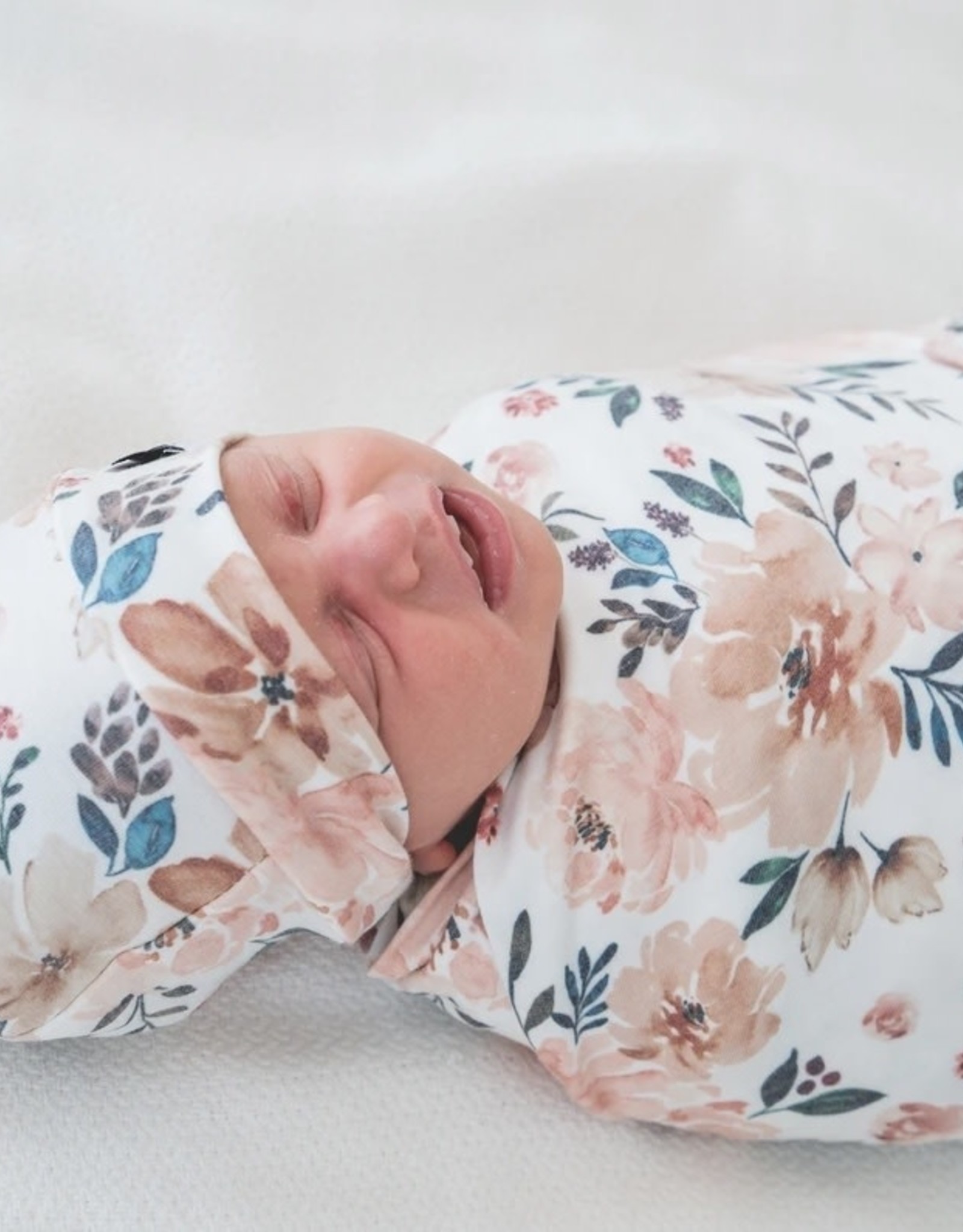 copper pearl autumn swaddle