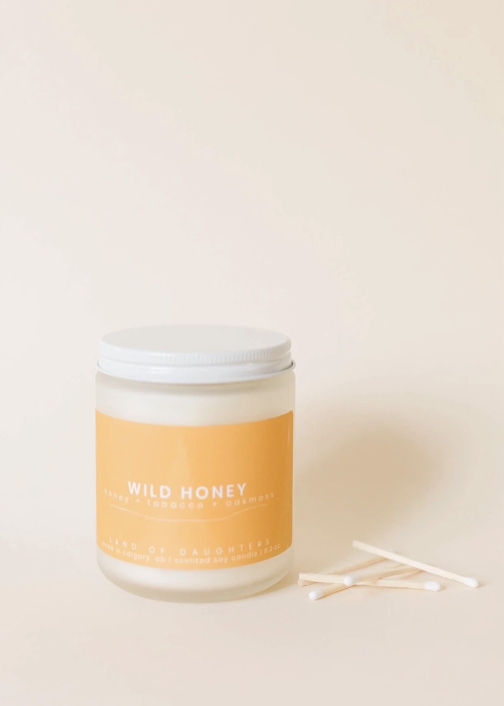 LAND of DAUGHTERS Wild Honey CANDLE