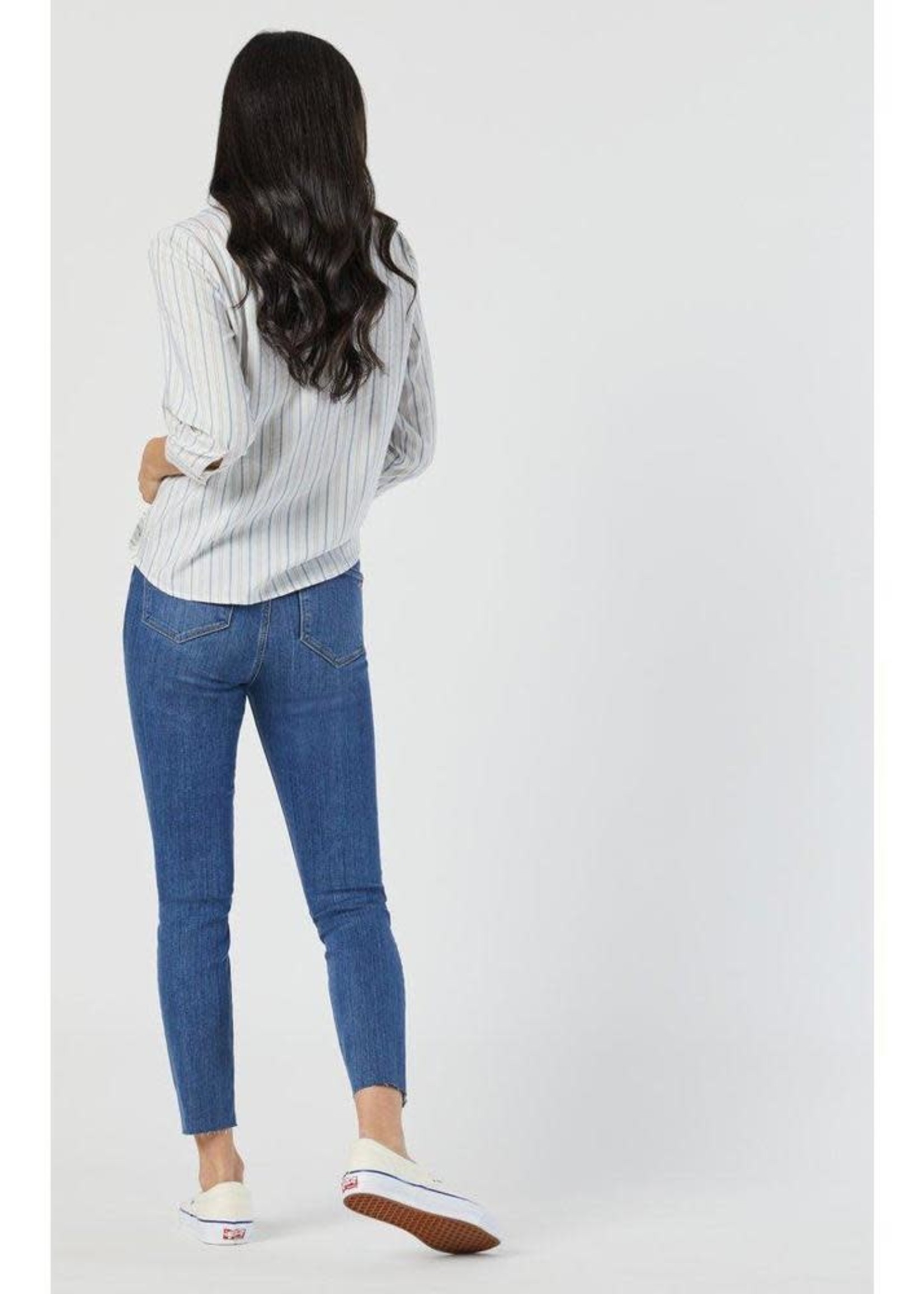 MAVI Jeans Scarlett Frayed Hem Denim