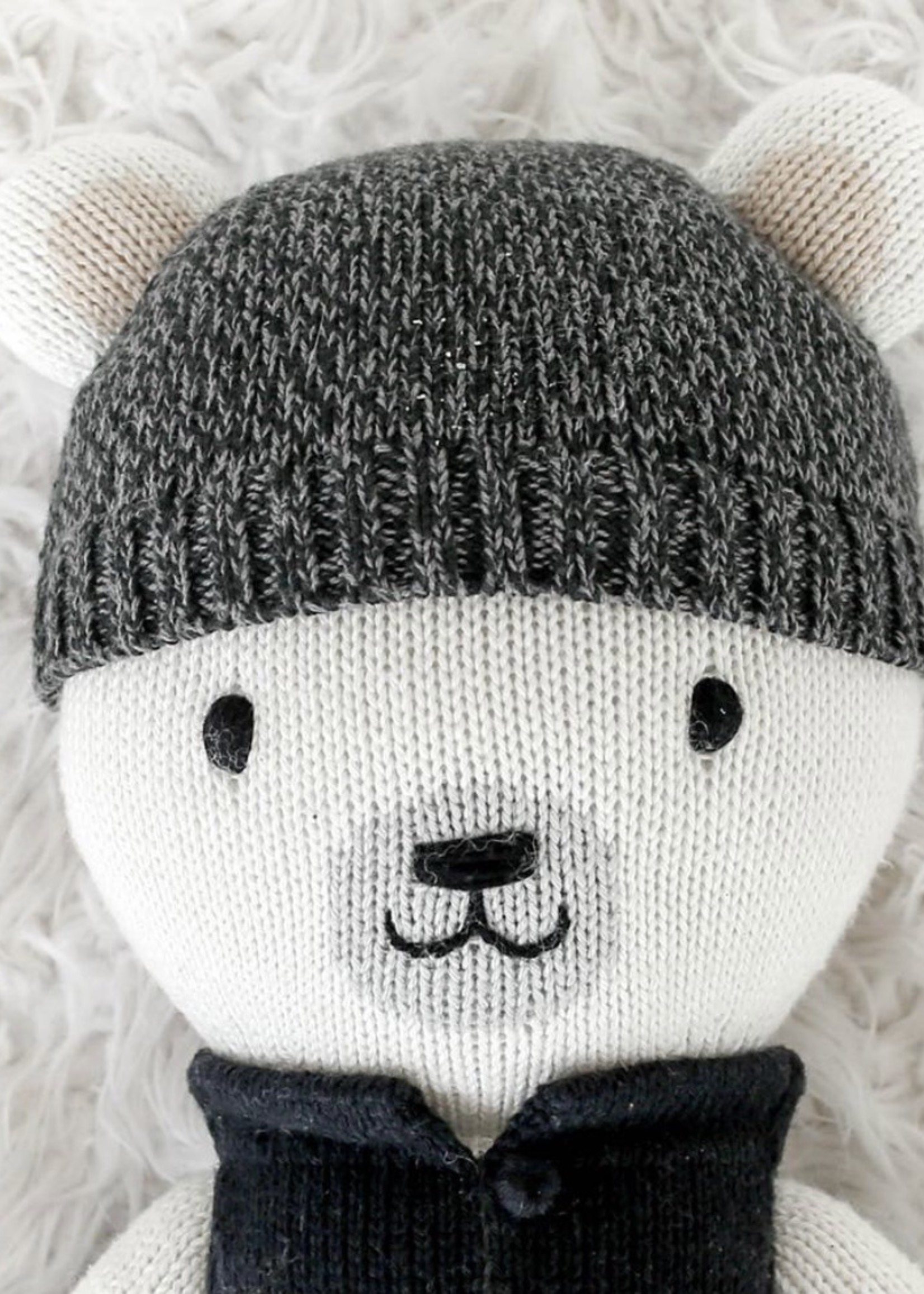 cuddle + kind Mini Polar Bear Knit Doll HUDSON