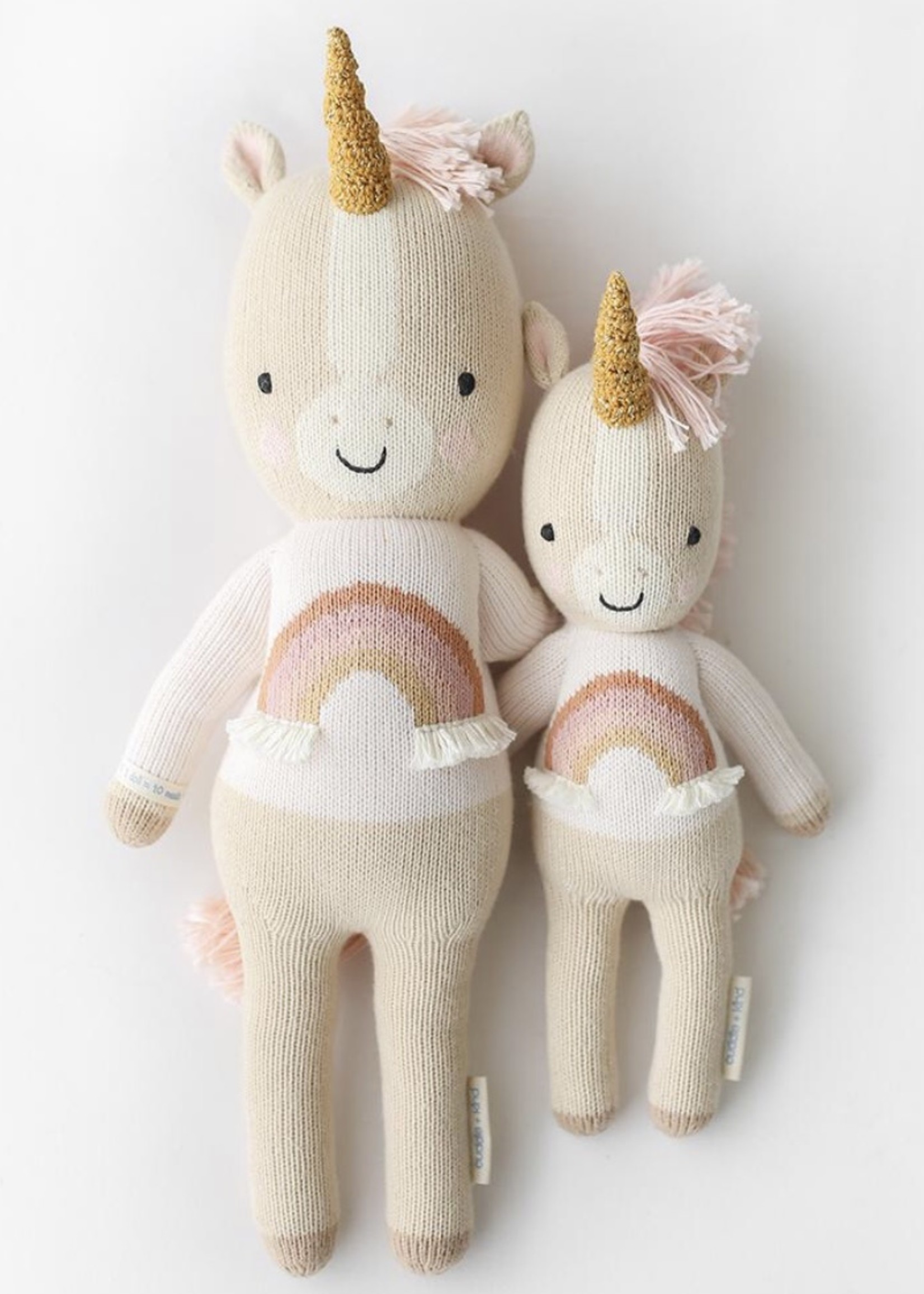 cuddle + kind Mini Unicorn Knit Doll ZARA