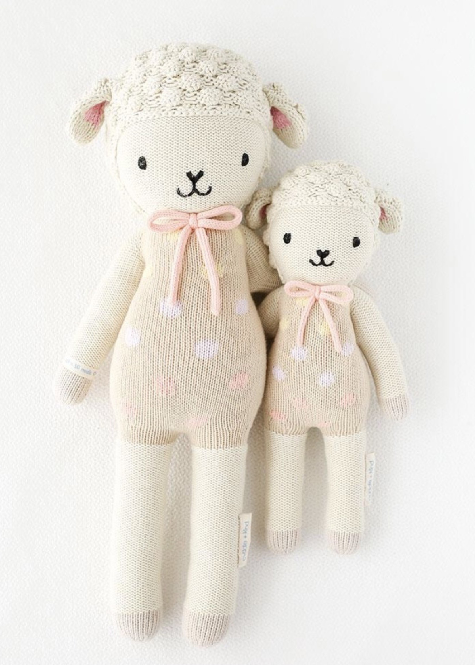 cuddle + kind Mini Lamb Knit Doll LUCY (pastel)