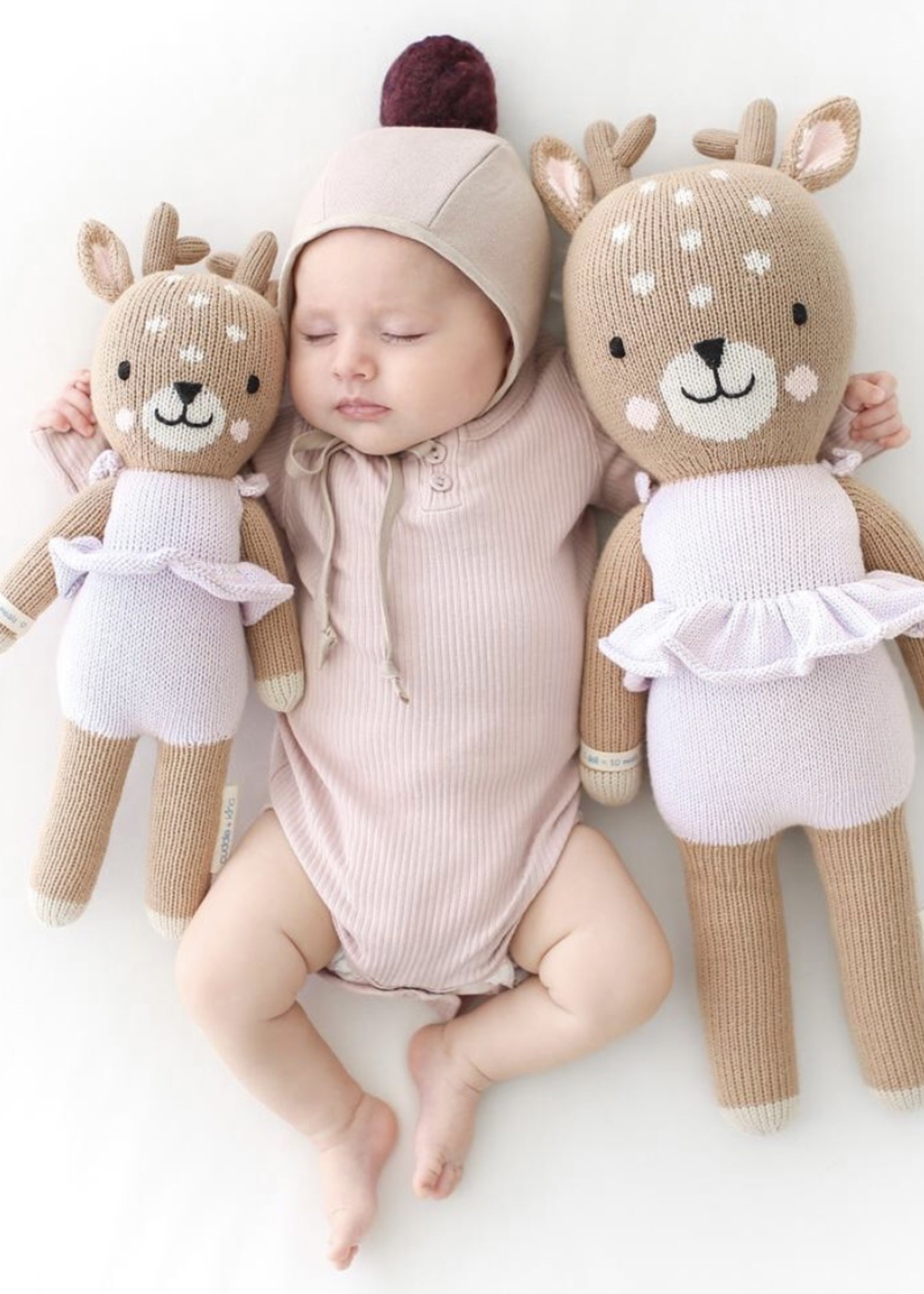 cuddle + kind VIOLET the fawn, 13"