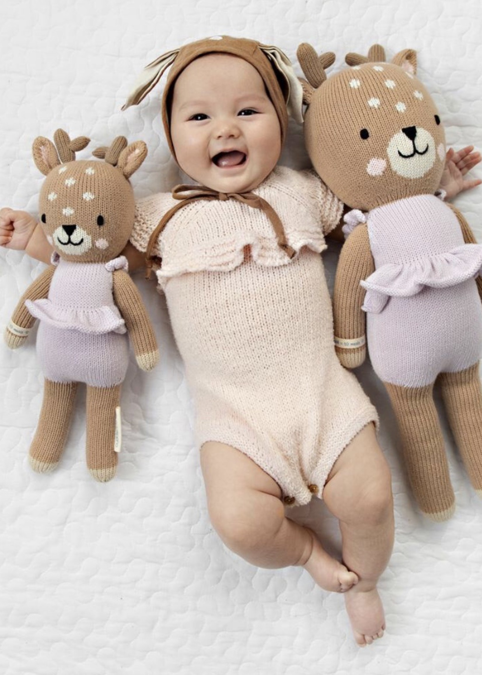 cuddle + kind VIOLET the fawn, 13"