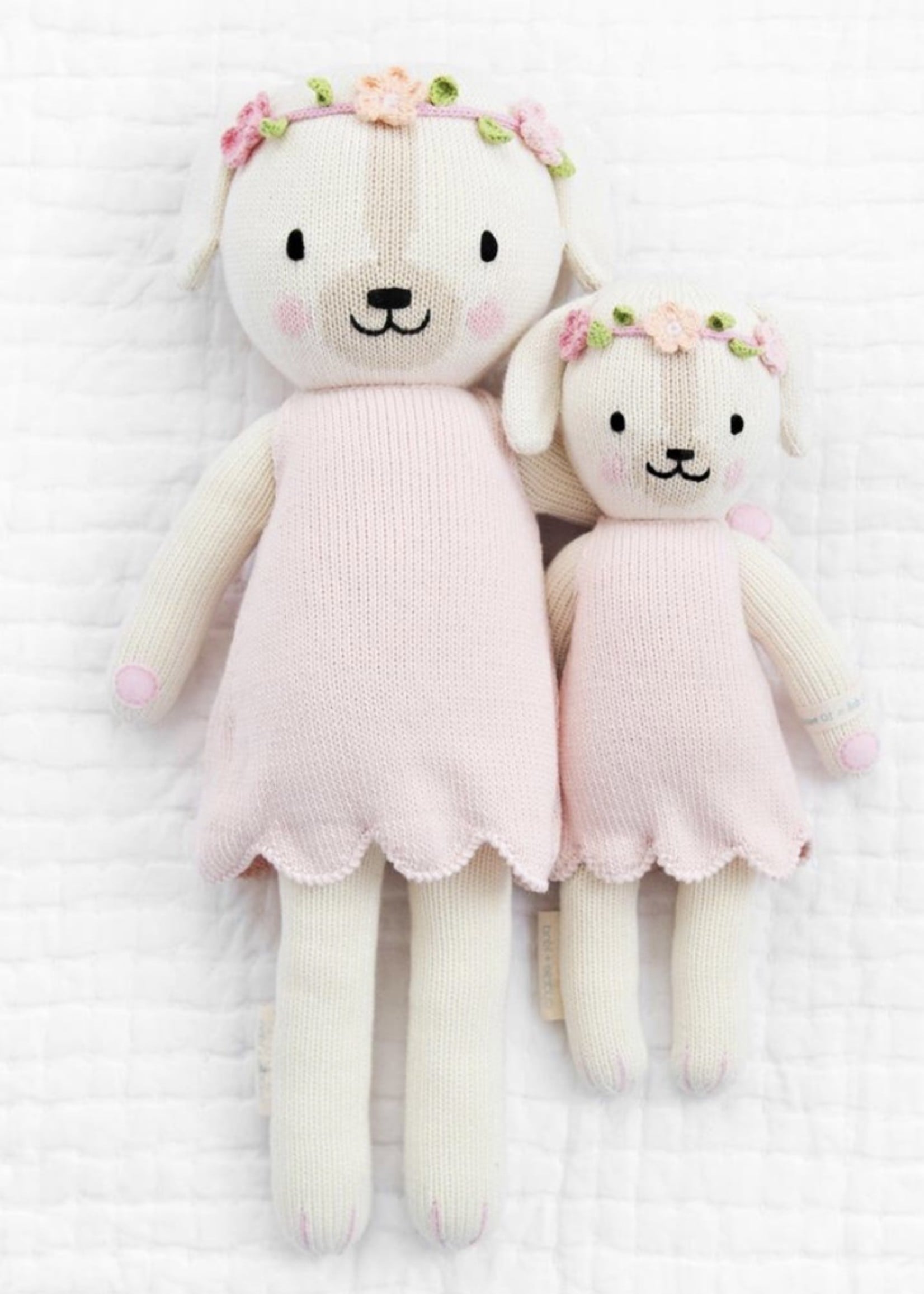 cuddle + kind Mini Dog Knit Doll CHARLOTTE