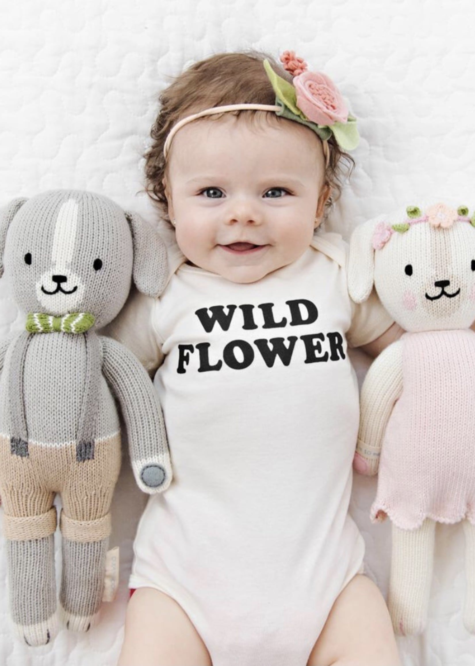 cuddle + kind Mini Dog Knit Doll CHARLOTTE