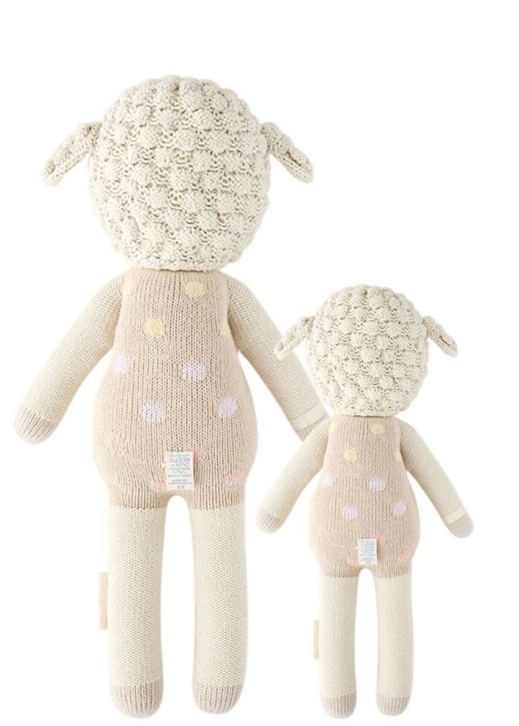 cuddle + kind Big Lamb Knit Doll LUCY (pastel)