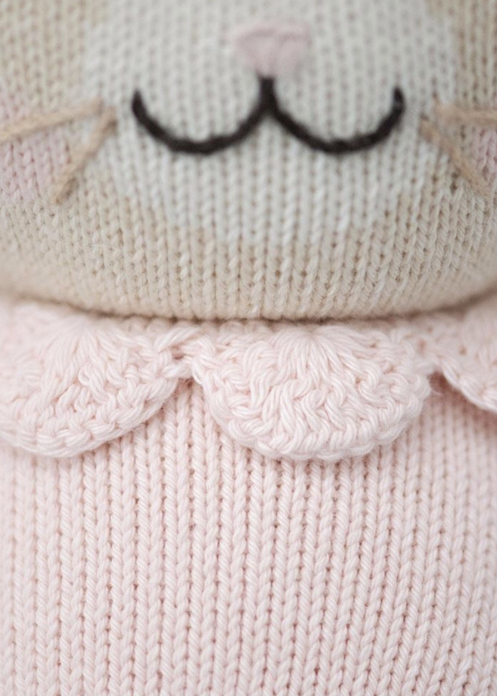 cuddle + kind Mini Bunny Knit Doll HANNAH (blush)