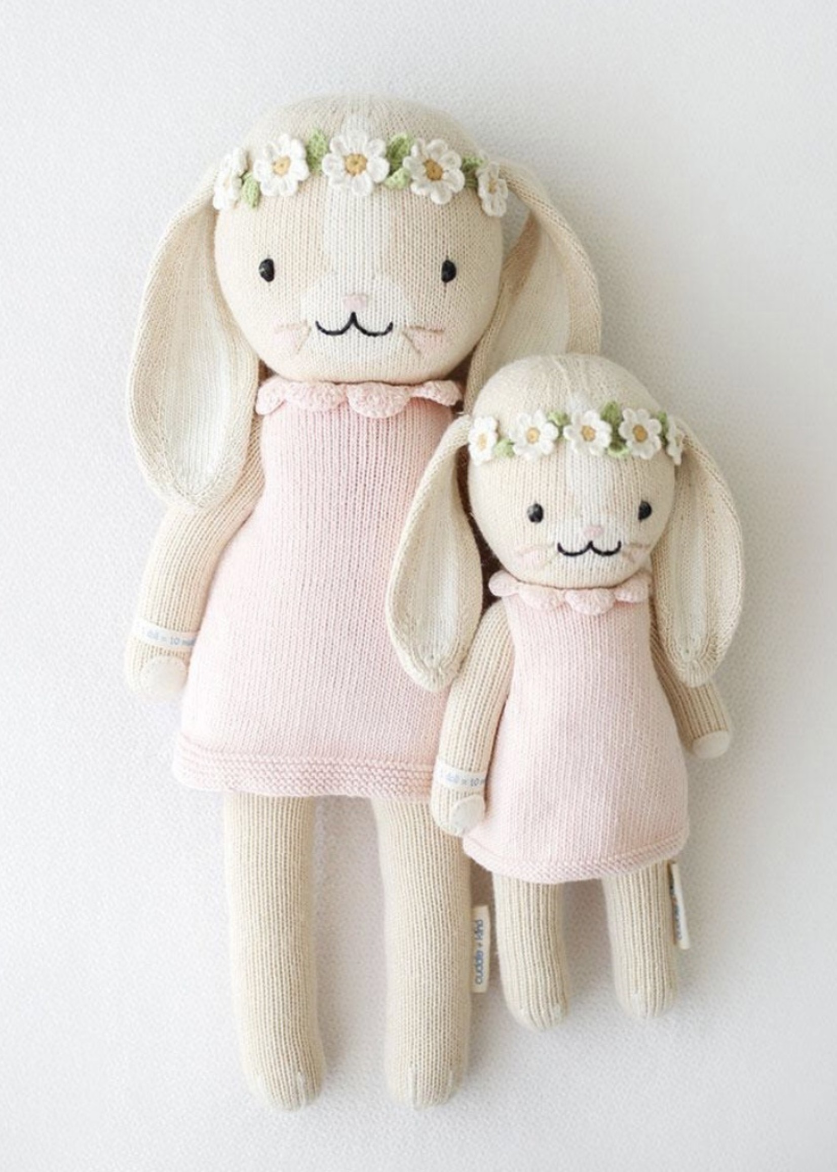 cuddle + kind HANNAH the bunny, 13" (BLUSH)