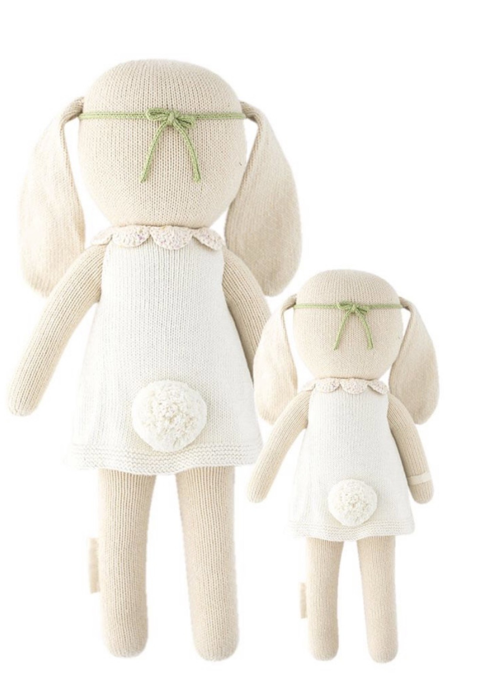 cuddle + kind Mini Bunny Knit Doll HANNAH (ivory)