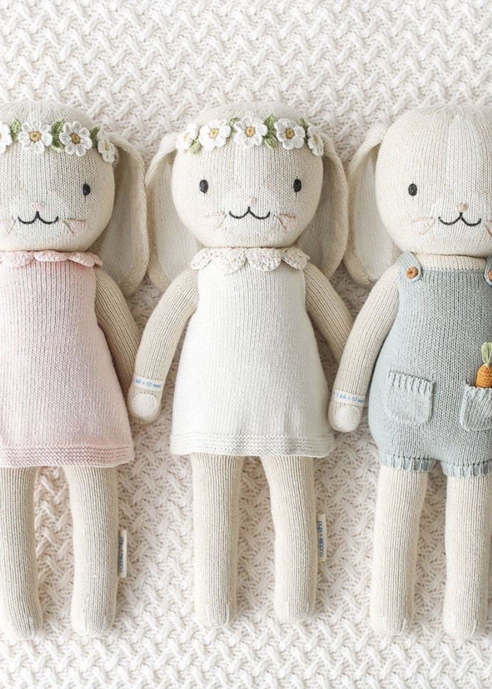 cuddle + kind HANNAH the bunny, 13" (ivory)