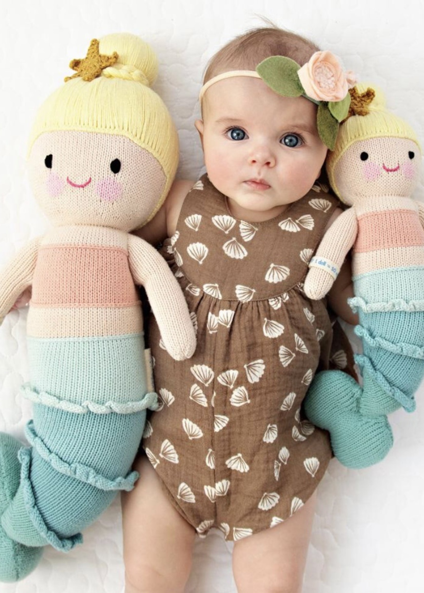 cuddle + kind Mini Mermaid Knit Doll SKYE