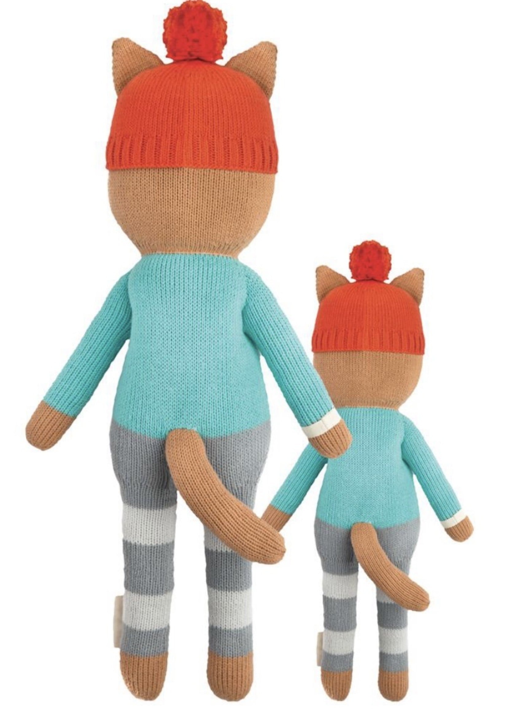 cuddle + kind Big Cat Knit Doll MAXIMUS