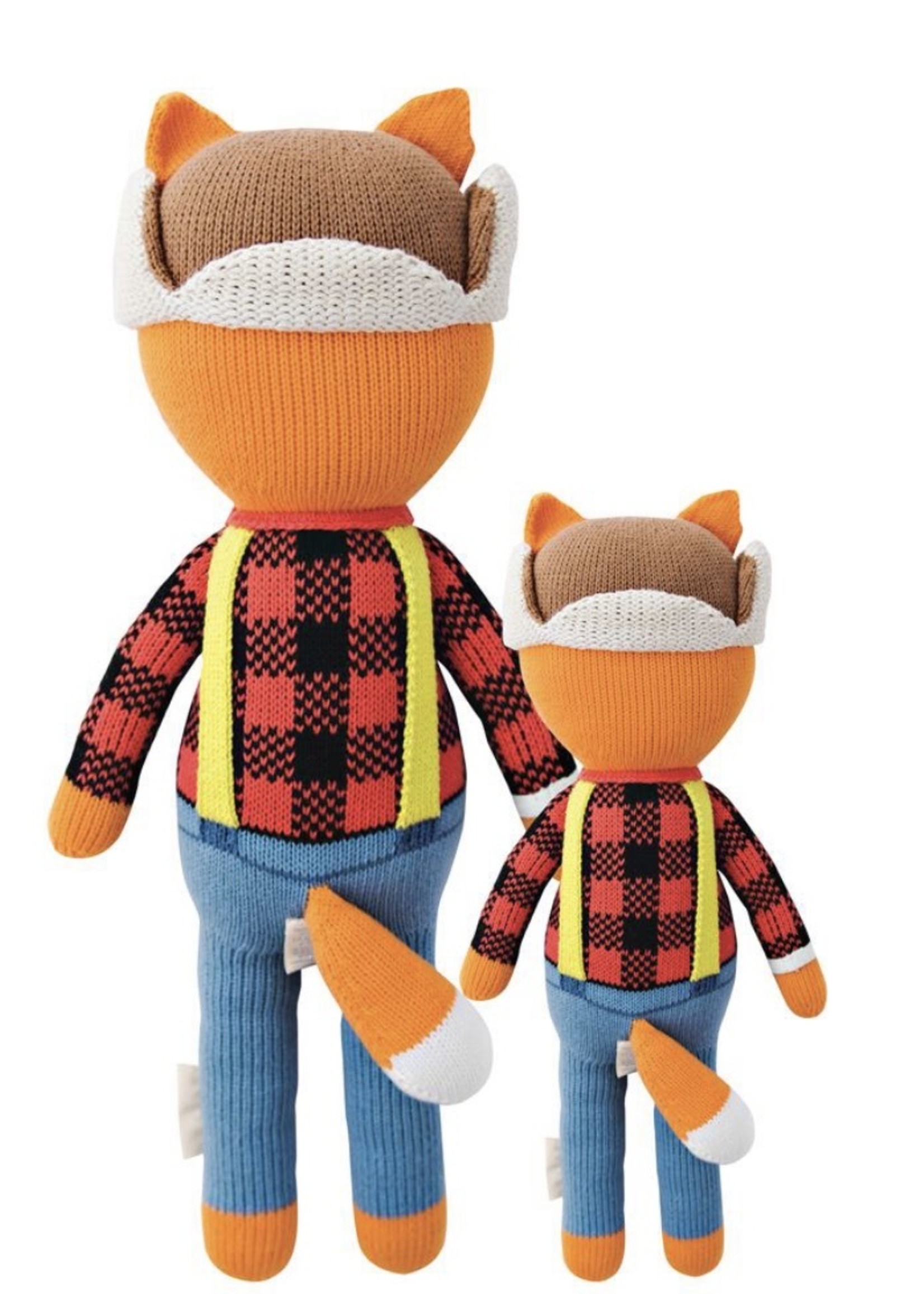 cuddle + kind Mini Fox Knit Doll WYATT